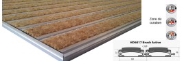 Stergator Aluminiu HD6017 Brush Active